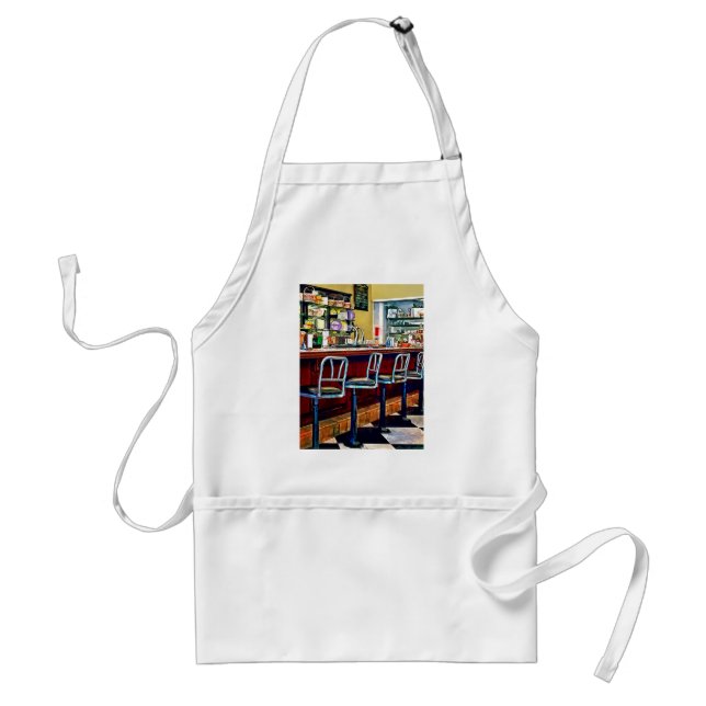 Candy Store With Soda Fountain Standard Apron (Front)