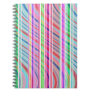 Candy Stripe Notebook
