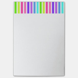 Candy Striped Large Post-it Notes