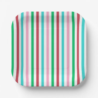 Candy Stripes Accent Plate