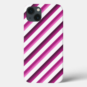 Candy Stripes Purple&Pink iPad Case