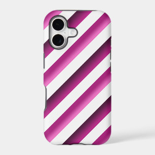 Candy Stripes Purple&Pink iPhone 5/5S Case