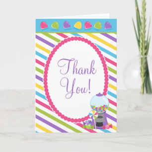 Candy Stripes Thank You