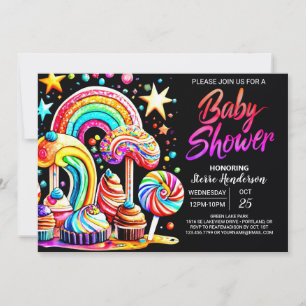 Candy Sweet Baby Shower Invitation