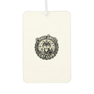 Candy Sweet Cat Funny Cat Graphic - Candy Sweet Ca Air Freshener