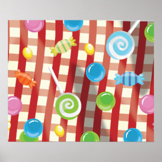 Candy & Sweets Poster