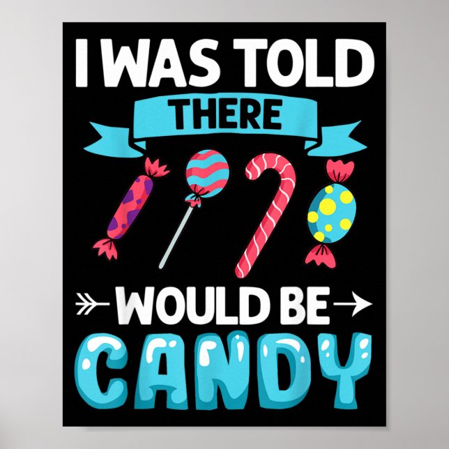 Candy Tester Sweets Halloween Lollip Poster (Front)