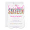Candy Theme Sweet Sixteen Birthday Invitation
