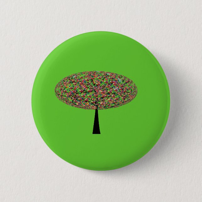 Candy Tree 2 Inch Round Button (Front)