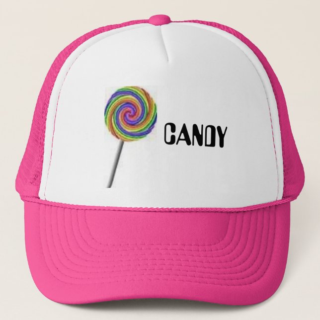 CANDY TRUCKER HAT (Front)