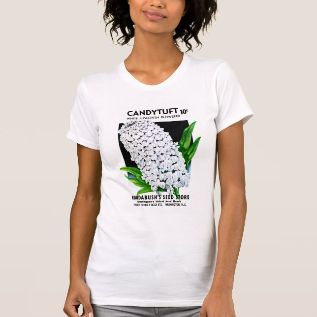 Candy Tuft Seed Packet Label T-Shirt (Front)