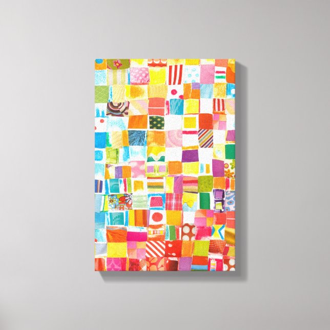 Candy Universe Canvas Print (Front)