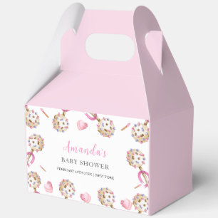 Candy Valentine Sweetheat Girl Baby Shower Favor Box