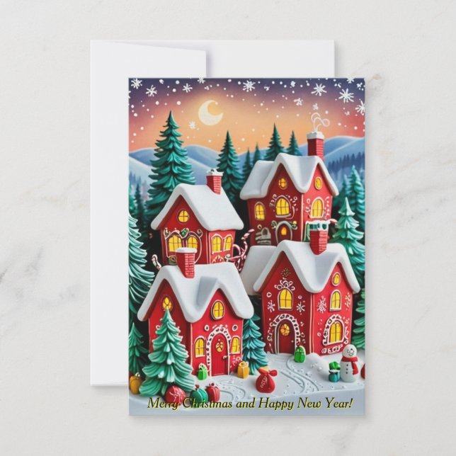 Candy Village Invitation (Front)