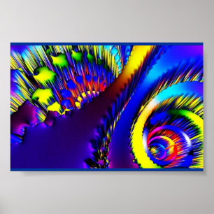 Candy Water Falls Poster