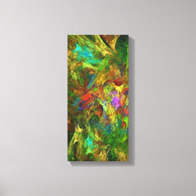 Candy Waters Autism Artist Canvas Print (Front)