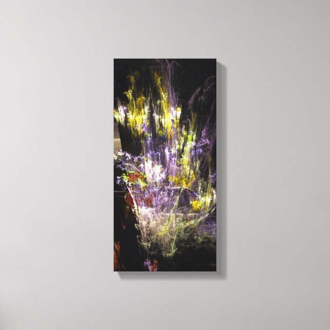 Candy Waters Autism Artist Canvas Print (Front)