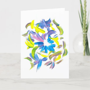 Candy Waters Autism Artist Holiday Card