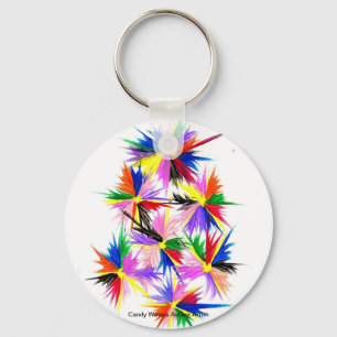 Candy Waters Autism Artist Keychain