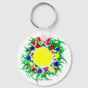 Candy Waters Autism Artist Keychain