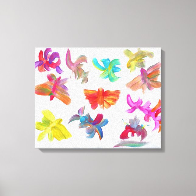 Candy Waters Autism Artist Print on Canvas (Front)