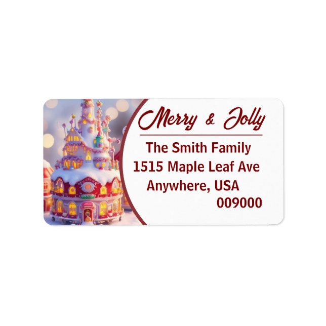 Candy World - Return Address Label (Front)