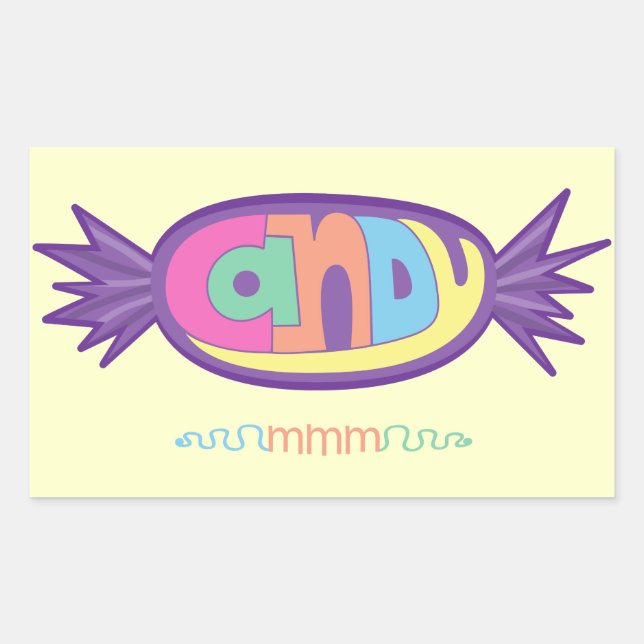 Candy Yummy Stickers (Front)