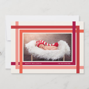 Candycane Holiday Card