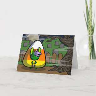 Candycorn Neekksy Greeting Card