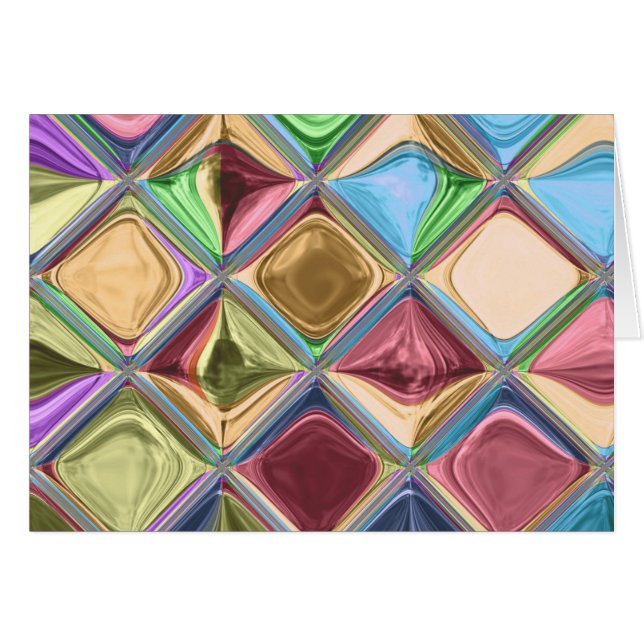 Candydrops Greeting Card Decorated Interior (Front Horizontal)