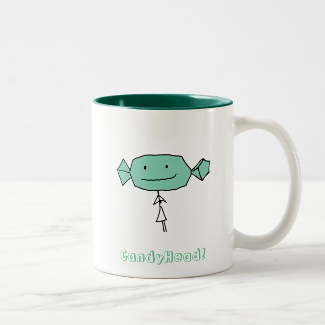 CandyHead i aiment l'Aqua de tasse d'u (Droit)