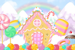 Candyland Art Wall Decor Zazzle Ca