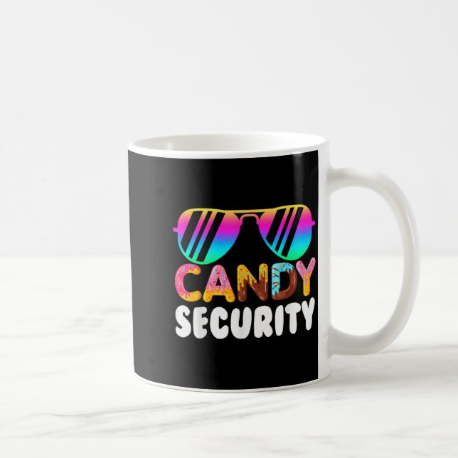 Candyland Candy Security Funny Candy Halloween Coffee Mug (Right)