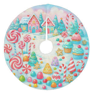 Candyland Christmas Tree Skirt