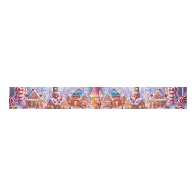 Candyland/Fantasy Town/Grosgrain Ribbon Grosgrain Ribbon (Front)