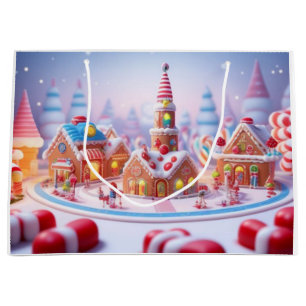 Candyland/Fantasy Town/Wht Gift Bag