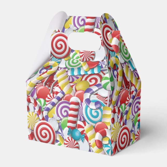Candyland Favor Box (Front Side)