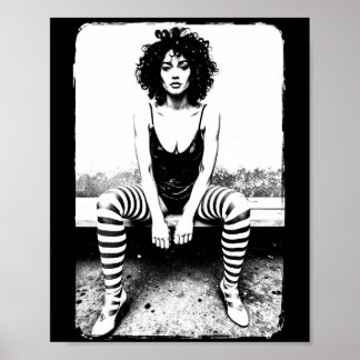 Candystriped Defiance Poster