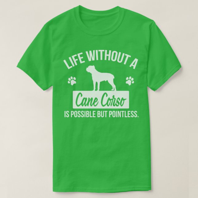 Cane Corso 1 T-Shirt (Design Front)