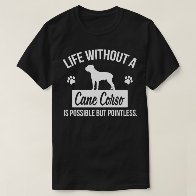 Cane Corso 1 T-Shirt (Design Front)
