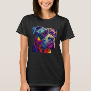 Cane Corso  Colorful Pop Cane Corso T-Shirt