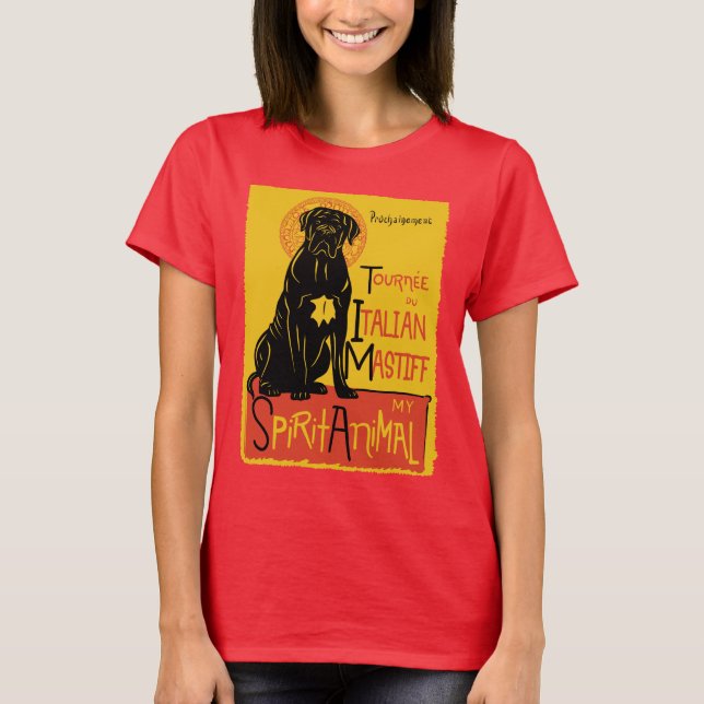 Cane Corso Cute Dog T-Shirt (Front)
