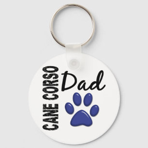 Cane Corso Dad 2 Keychain