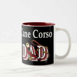 Cane Corso DAD Gifts Two-Tone Coffee Mug