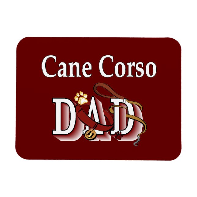 Cane Corso Dad Magnet (Horizontal)