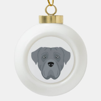 Cane Corso, décoration de Noël pour mastiff italie