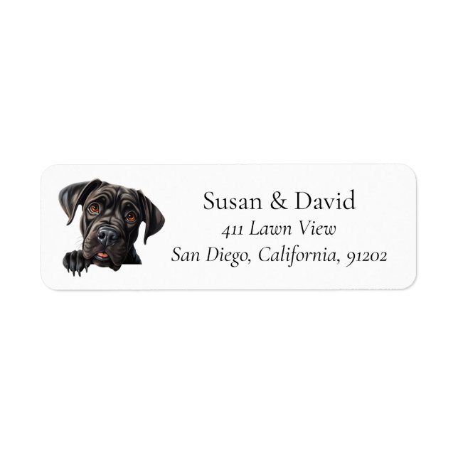 Cane Corso Dog Breed Pet Lovers (Front)