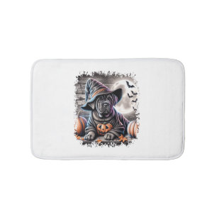 Cane Corso Dog Halloween Bath Mat