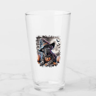 Cane Corso Dog Halloween Glass