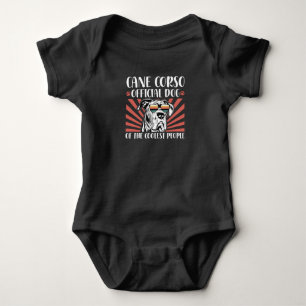Cane Corso Dog Of The Coolest   Cane Corsos Baby Bodysuit